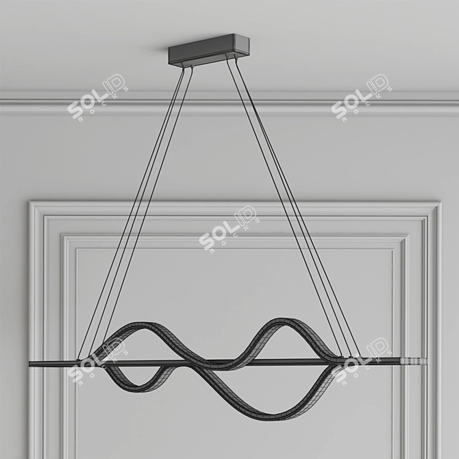 Elegant Modern Design Lamp 3D model image 3