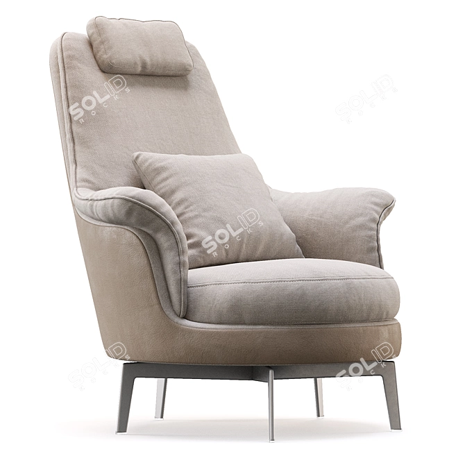 Modern Flexform Guscioalto Light Fixture 3D model image 1