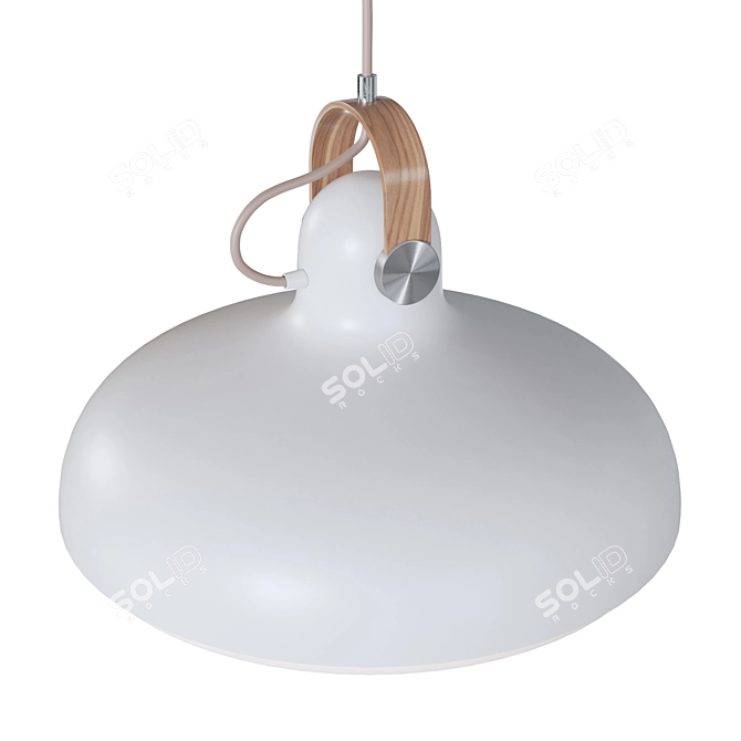 Modern Scandinavian Pendant Light 3D model image 2