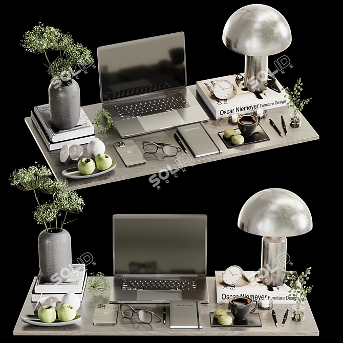 Ornamental Set 3D Render Bundle 3D model image 2