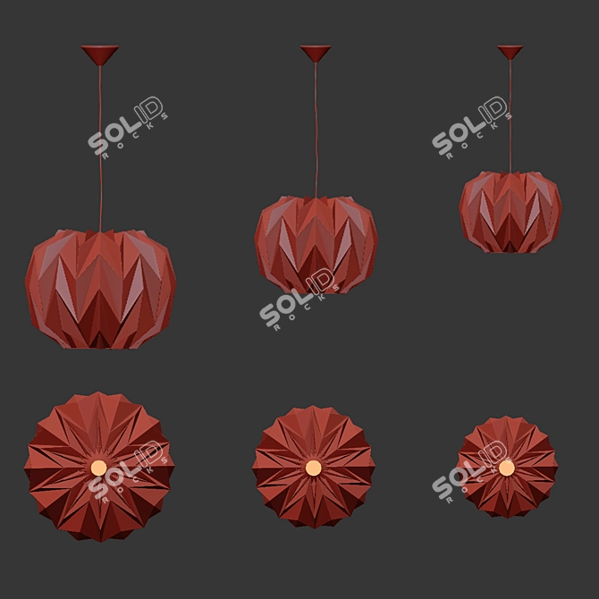 157 Pendant Light, Le Klint 3D model image 7