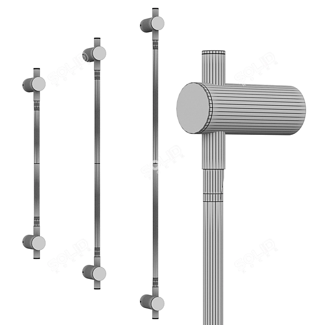 JARED Lampatron LED Wall Light 3D model image 2