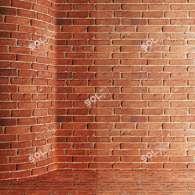  Seamless Brick Texture Pack 8 Variants 3D model image 7