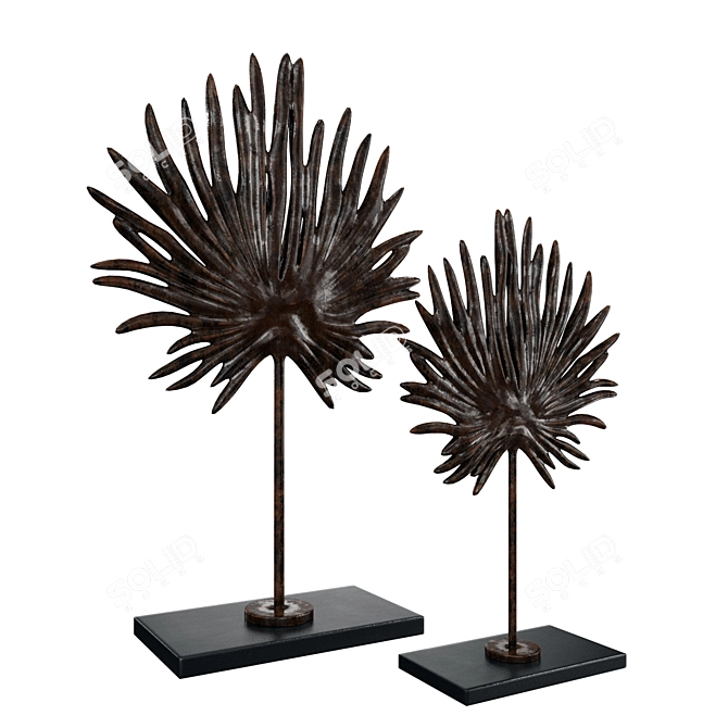 Mystic Banshee Quadro Sculpture 3D model image 1