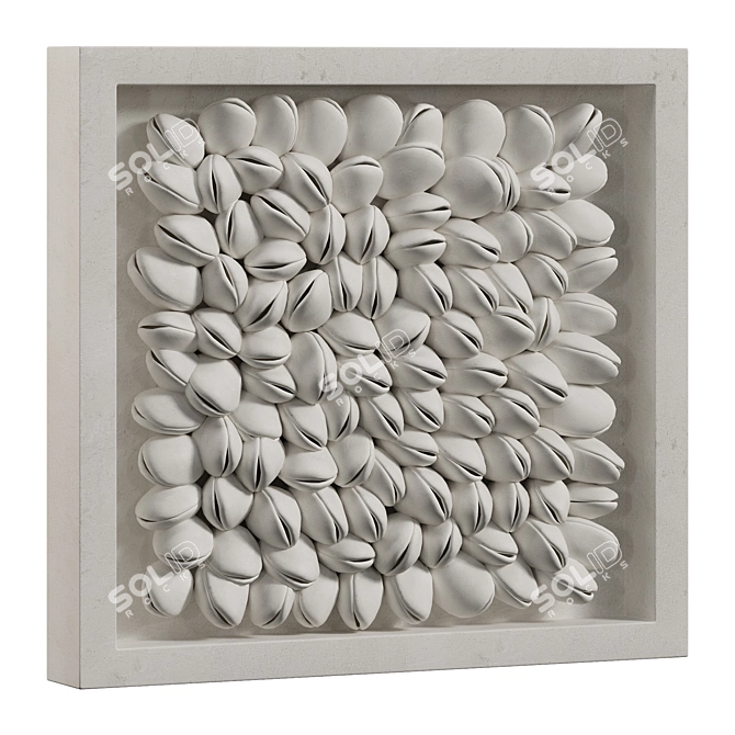 Coral Reef Frame Set 3D 3D model image 3