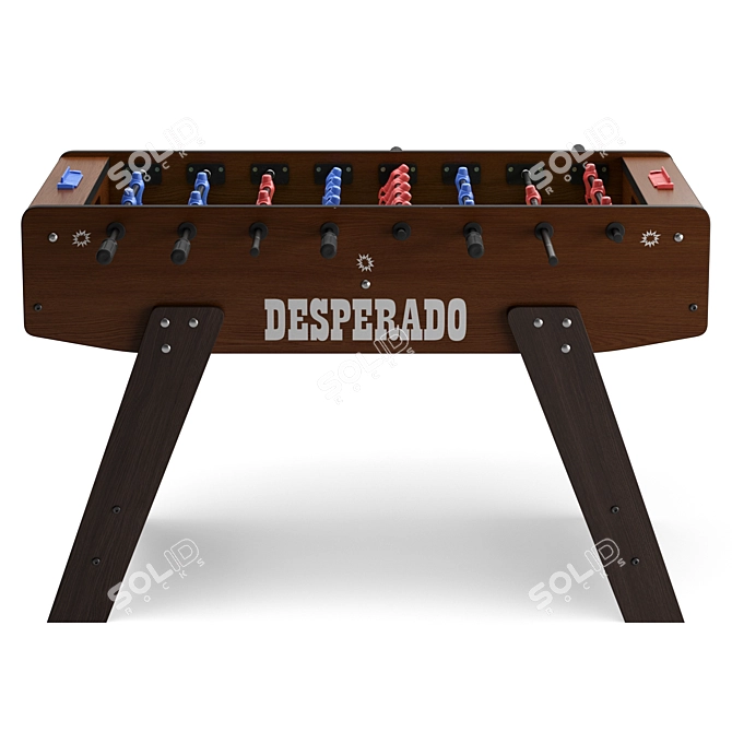 Desperado Table Soccer Game 3D model image 2