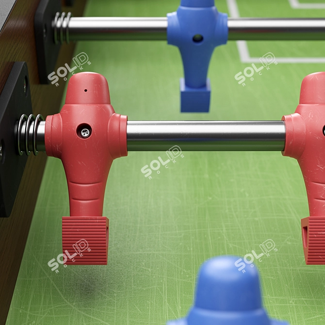 Desperado Table Soccer Game 3D model image 5