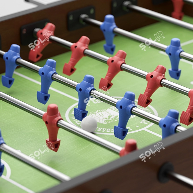 Desperado Table Soccer Game 3D model image 6