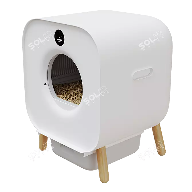  Smart Cat Litter Box 3D model image 1