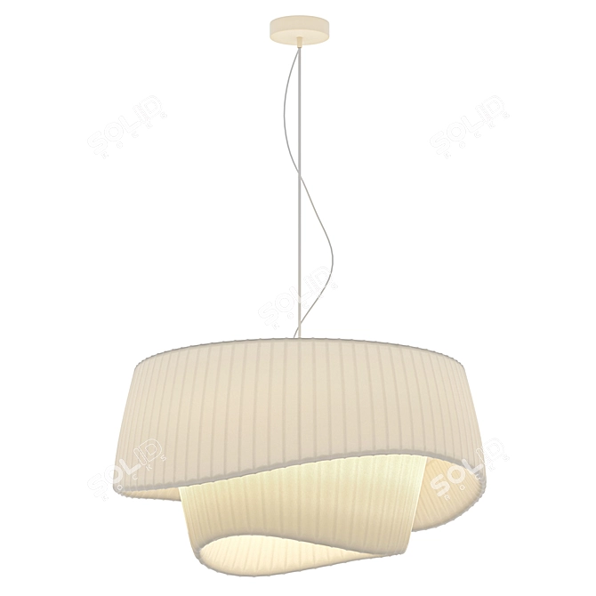 Modo Luce Hanging Light Fixture 3D model image 1