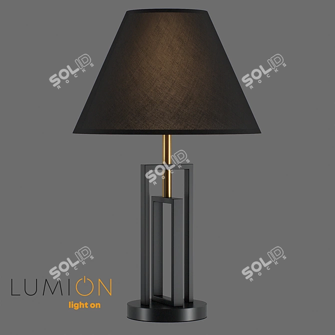 Lumion Neoclassi Fletcher Desk Lamp 3D model image 1