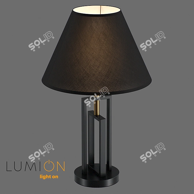 Lumion Neoclassi Fletcher Desk Lamp 3D model image 2