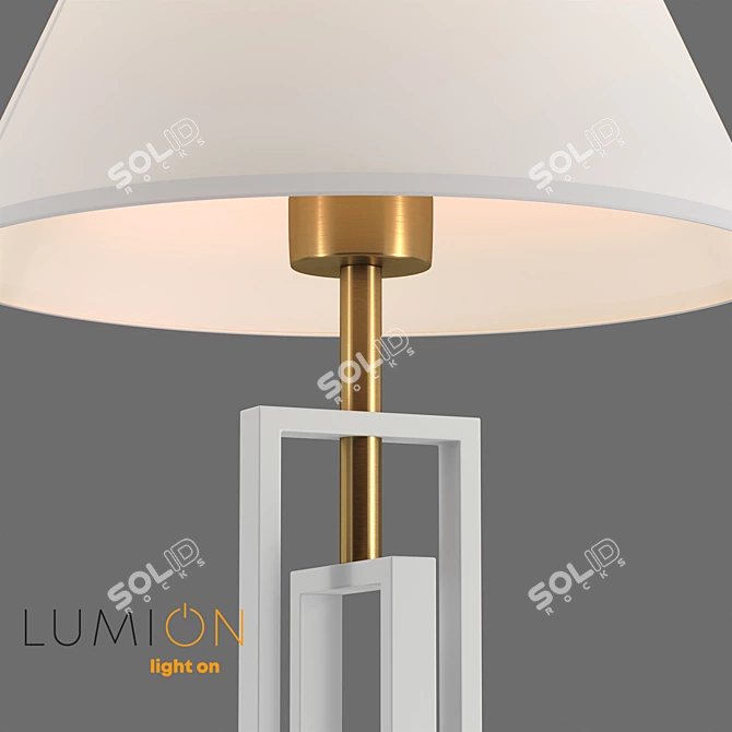 Lumion Neoclassi Fletcher Desk Lamp 3D model image 4