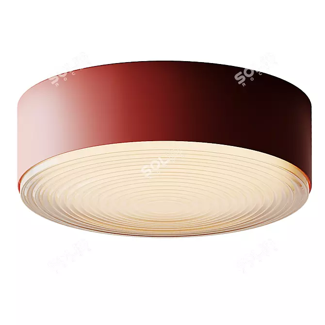 Radiant Re-Volt Ceiling Light 3D model image 4