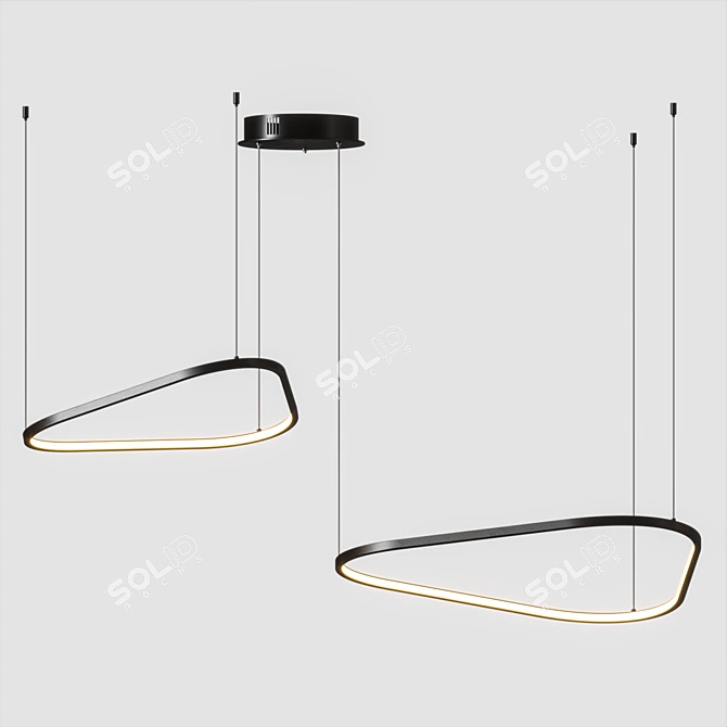 Elegant Design Lamps Collection 3D model image 4