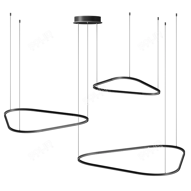 Elegant Design Lamps Collection 3D model image 5