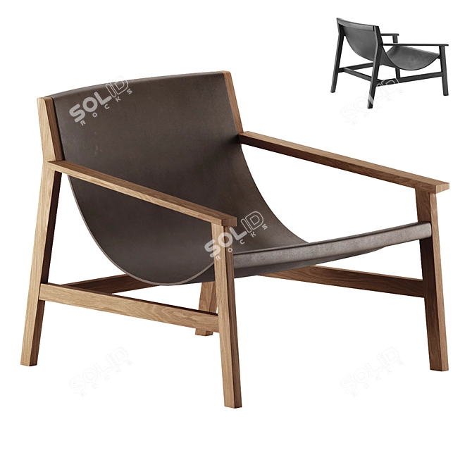  SDRAIO Armchair Living Divani 3D model image 1