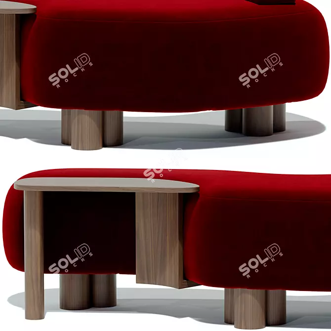 Modern Minho Lounge Chair Download 3D model image 3