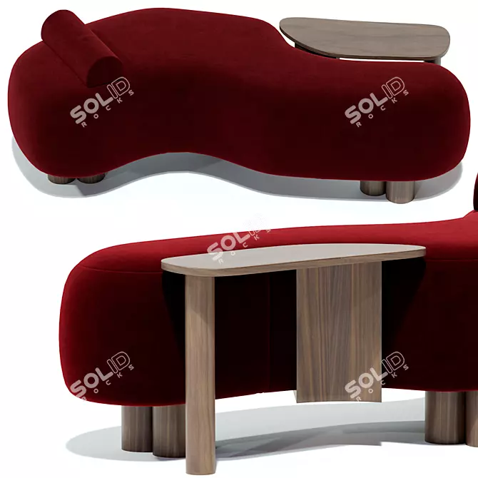 Modern Minho Lounge Chair Download 3D model image 6