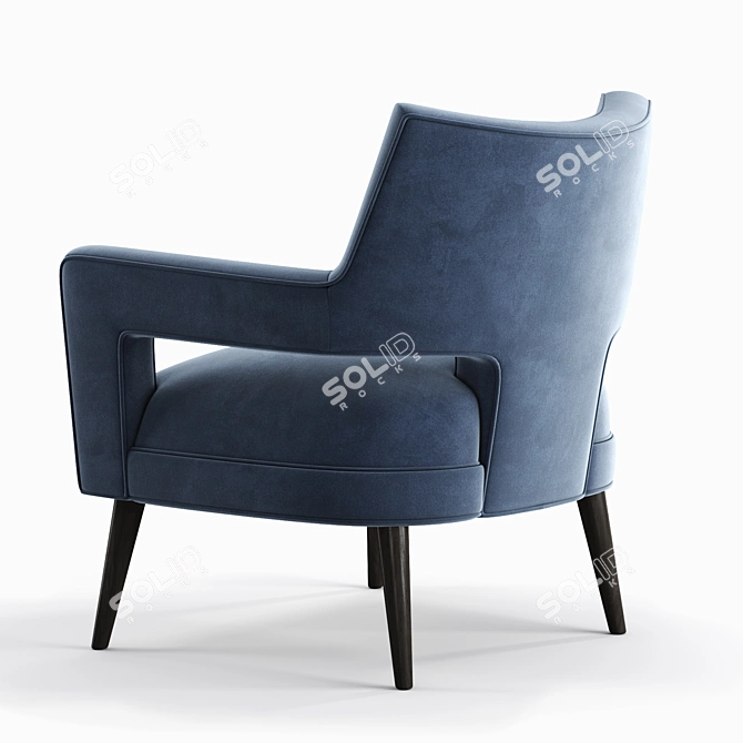 Precedent Hunter Chair: Classic Comfort 3D model image 2