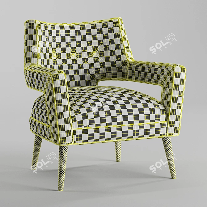 Precedent Hunter Chair: Classic Comfort 3D model image 3