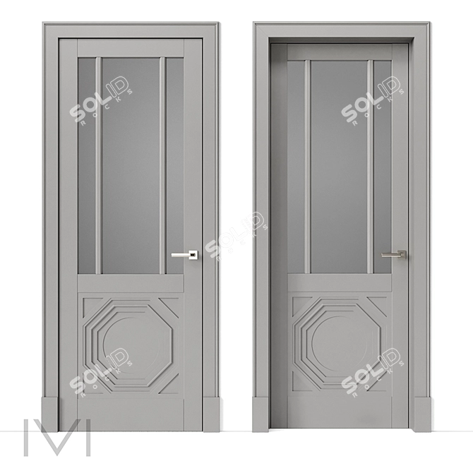 VIVOMOBILI Marseille Interior Door 3D model image 1