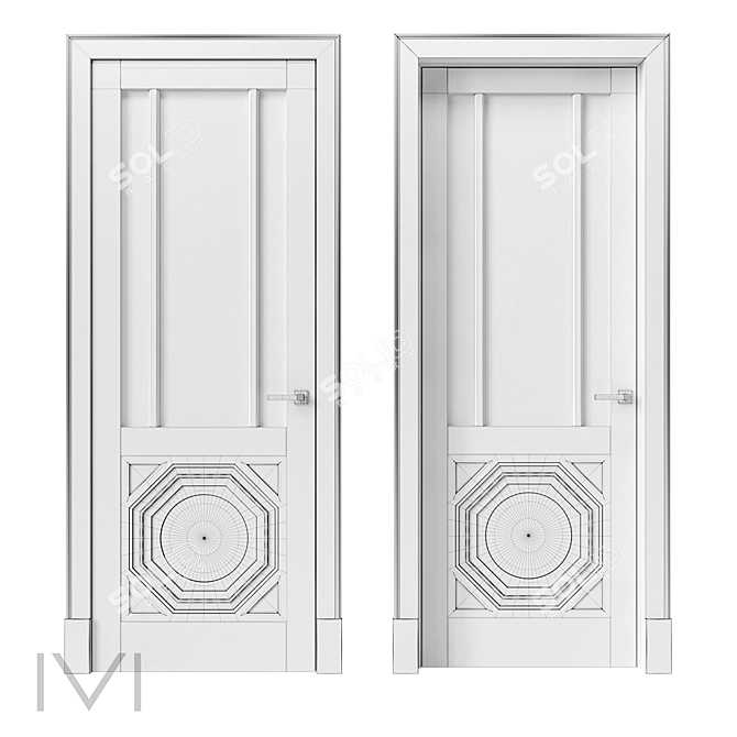 VIVOMOBILI Marseille Interior Door 3D model image 4