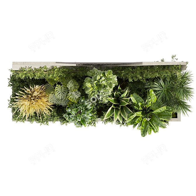 Luxury Garden Plant Collection Bundle 3D model image 5