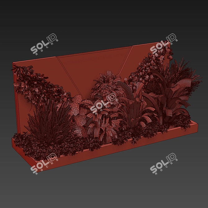 Luxury Garden Plant Collection Bundle 3D model image 7