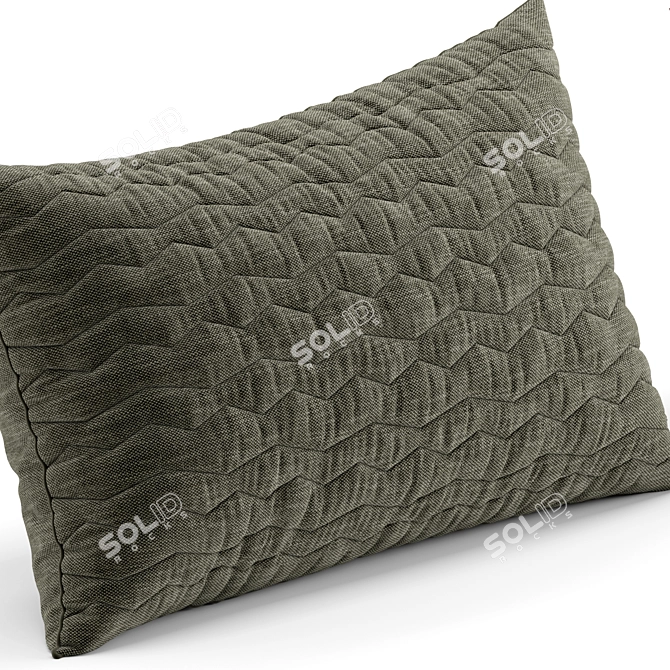 Versatile Pillow with 4 Options 3D model image 5