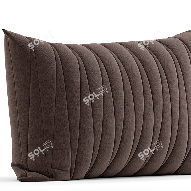 Versatile Pillow with 4 Options 3D model image 6