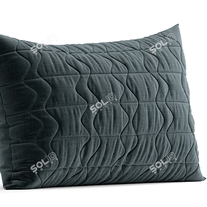 Versatile Pillow with 4 Options 3D model image 7