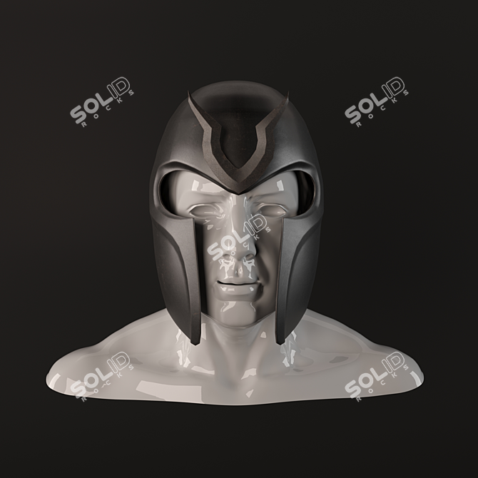 Modern Warrior Helmet Pack 3D model image 1