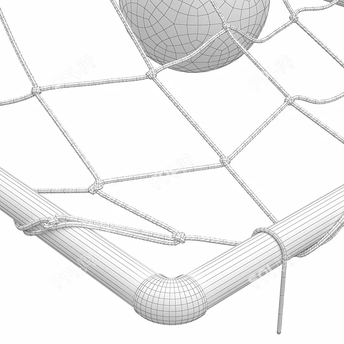 DFC Mini Soccer Goal Set 3D model image 6