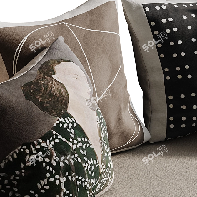 Medicci Cushion Set | Decorative Lounge 3D model image 2