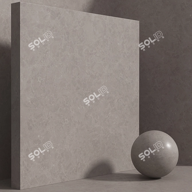 Seamless Stone Box Texture Set 3D model image 7