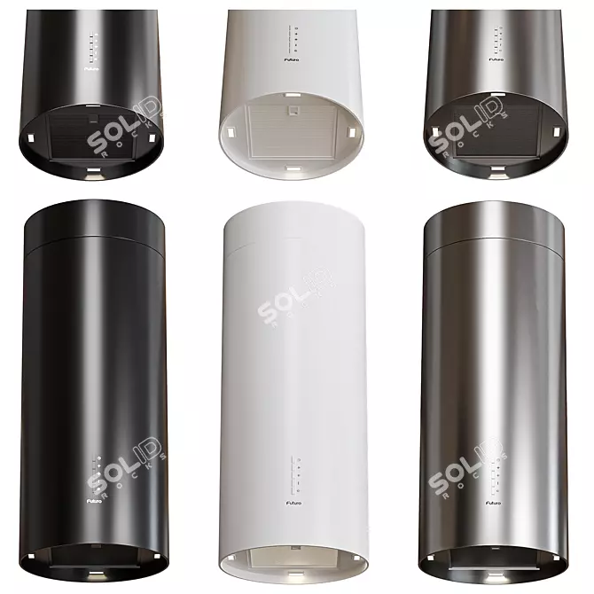 Modern Kitchen Appliance Set 3D model image 5