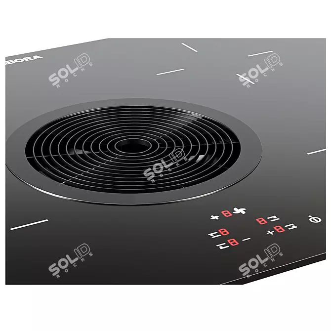 Modern Kitchen Appliance Set 3D model image 6