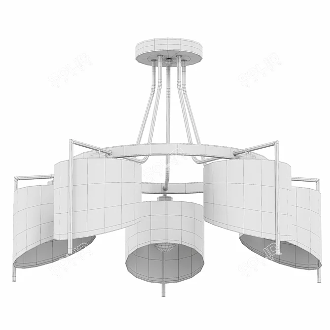 Modern Design GANS Lamp 3D model image 2