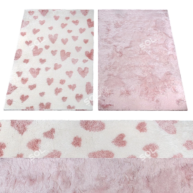Kids Rug Collection: Model Archive 3D model image 1