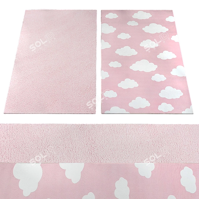 Kids Rug Collection: Model Archive 3D model image 3