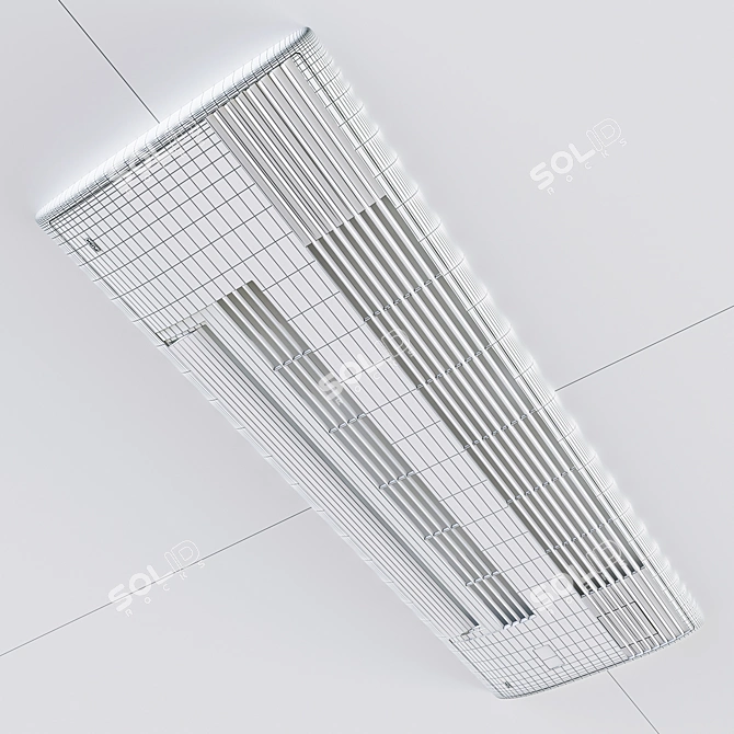 Mitsubishi Electric MLZ-KA50 VA Cassette Panel 3D model image 3