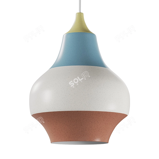 Modern Cirque Pendant Light, 22cm 3D model image 2