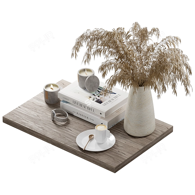  Modern Decor Set for Interiors 3D model image 2