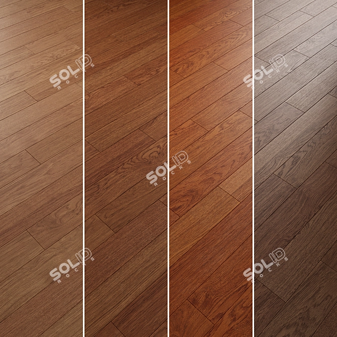 Oak Parquet 087 Bundle 3D model image 5