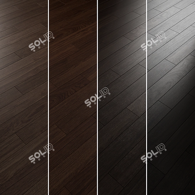  Oak Parquet Flooring Collection 3D model image 6