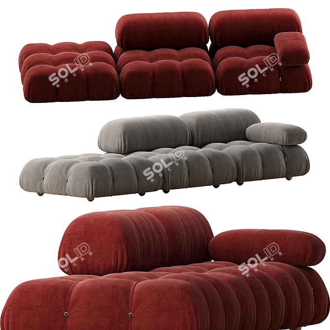 Modern Modular B&B Italia Sofa 3D model image 5