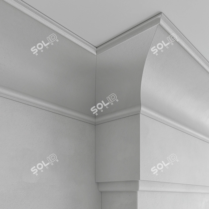 Impression 2G L Fireplace Wall 3D model image 2