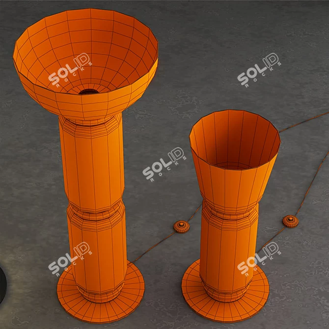  Flos NOCTAMBULE Floor Lamp Collection 3D model image 5