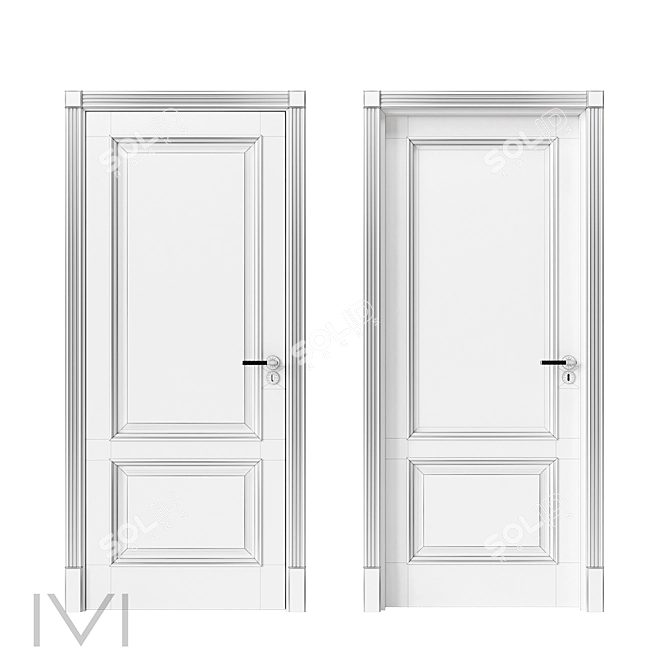 VIVOMOBILI London Series Doors 3D model image 4